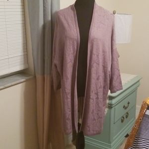 Open cardigan